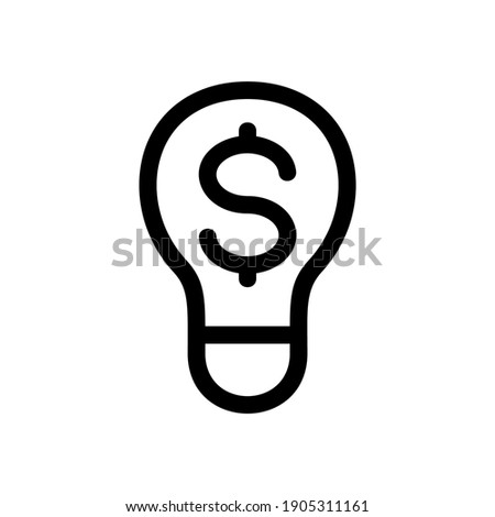 bulb icon or logo isolated sign symbol vector illustration - high quality black style vector icons
