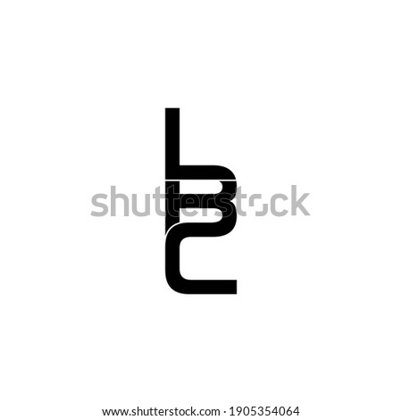 lbc letter original monogram logo design