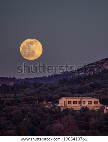 first full moon of 2021 corfu greece 