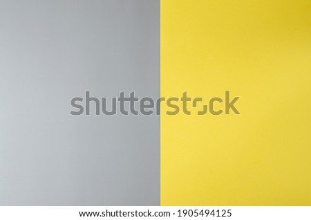 Color of the 2021 year Ultimate Gray and Illuminating. Abstract empty geometric background. Creative modern design in trendy colors for background, banner, presentation template.