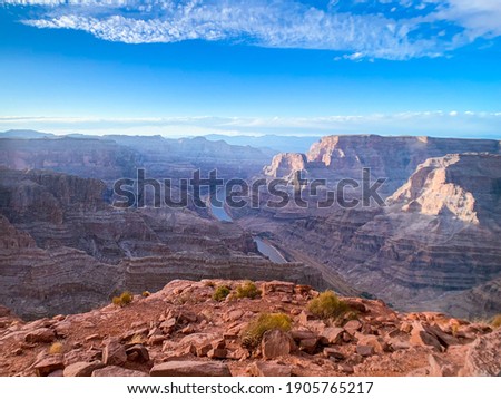 grand canyon on a beautiful day