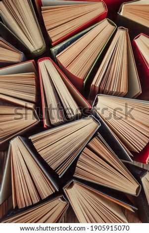 Old books. Old Books Background.