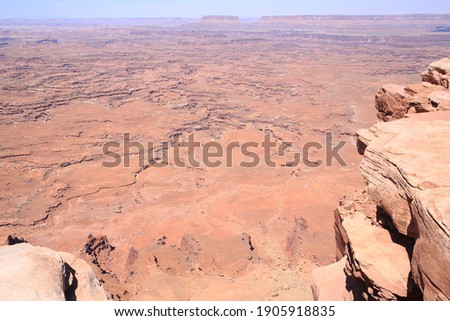 View from Island in the Sky, Canyonlands National Park, Utah USA