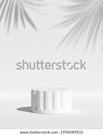 Abstract background minimal style for product branding presentation. Mock up scene with empty space. 3d rendering