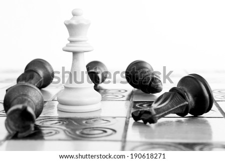 Chess game Royalty-Free Stock Photo #190618271