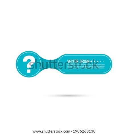 Question mark icon. Help symbol. FAQ sign on white background. Vector. minimal, outline. Quiz symbol. Royalty-Free Stock Photo #1906263130