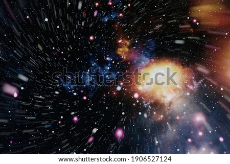 Science fiction fantasy in high resolution ideal for wallpaper. Elements of this image furnished by NASA