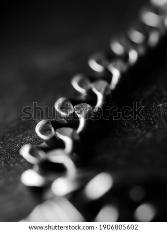 Abstract background of a silver chain