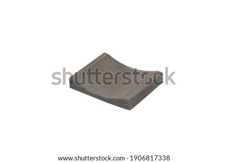 Gray cobblestone floor background with rounded stones of different shapes. Perspective view of Texture of stones and cobblestones. Street with a stone pavement. Floor lined with a paved stone

