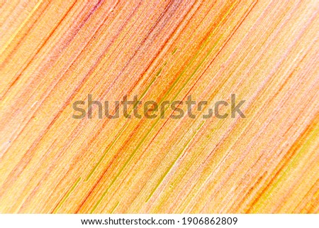 Abstract strokes of multi coloured paint background