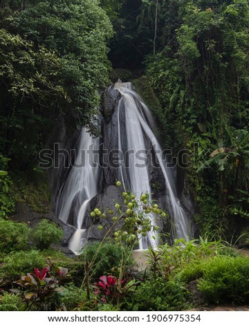 Campuhan waterfall at Wanagiri,  Bali, Indonesia