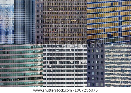 Skyscrapers of the business center La Defense. Paris. France