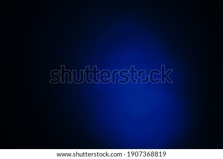 Dark, blurry, simple background, blue  abstract background gradient blur, Studio light.