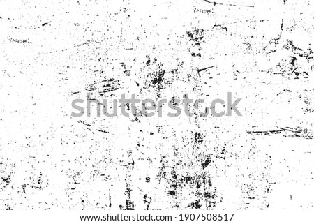 Vector grunge texture white and black stetch abstract to crate distressed effect.