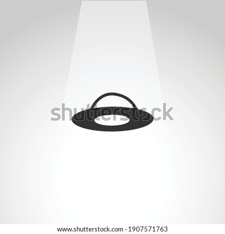 hat vector icon, sun hat simple isolated icon