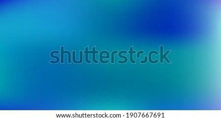 Light blue vector abstract blur backdrop. Colorful illustration with gradient in abstract style. Modern design for your apps. Royalty-Free Stock Photo #1907667691