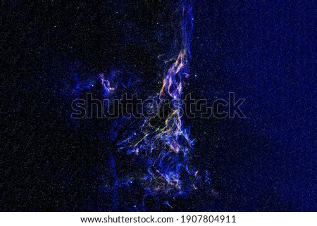 A beautiful colored galaxy. Elements of this image were furnished by NASA. High quality photo