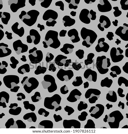Seamless pattern Leopard print . Leopard background vector illustration