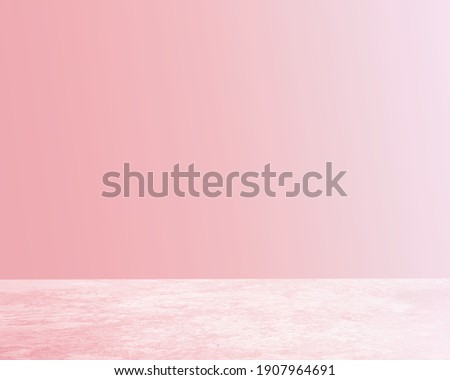Abstract empty pink background with empty table top