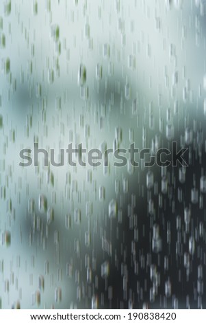 Raindrop patterns