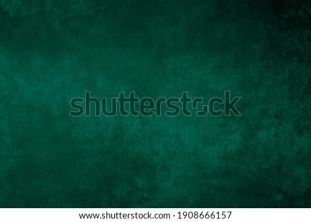 Dark green wall backdrop, grunge background or texture 