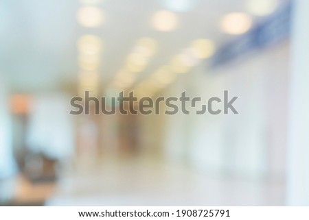 abstract blur image background of shopping mall with light bokeh and flare light bulb Royalty-Free Stock Photo #1908725791