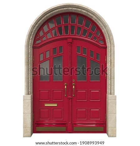 Classic entrance doors for luxury houses