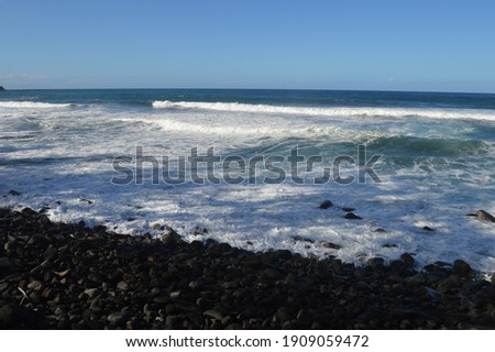 Black Sand Beach at Waipi'o Point