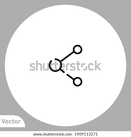 Network icon sign vector,Symbol, logo illustration for web and mobile