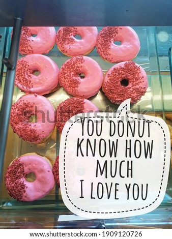 Quote about donut and love