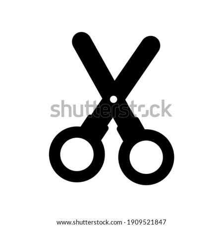 Small and cute child scissors.