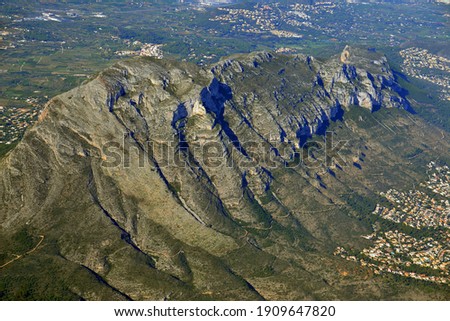  Mongo mountain and the mountains of Alicante - Valencian Community -Spain-