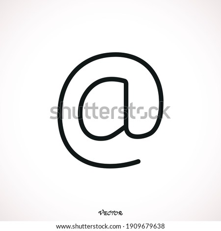  Mail Icon in trendy flat style isolated on grey background. Mail Icon page symbol for your web site design Mail Icon logo, app, UI