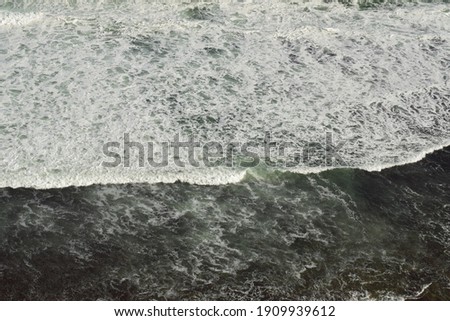 beautiful photo of the waves on the beach