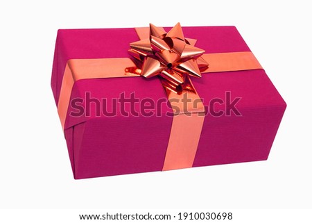Gift box with ribbon background picture 