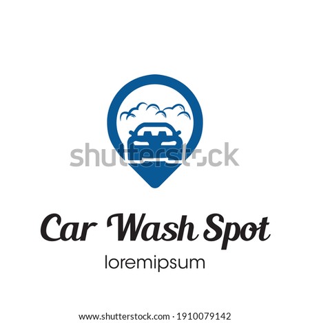 Car Wash Spot logo or symbol template design