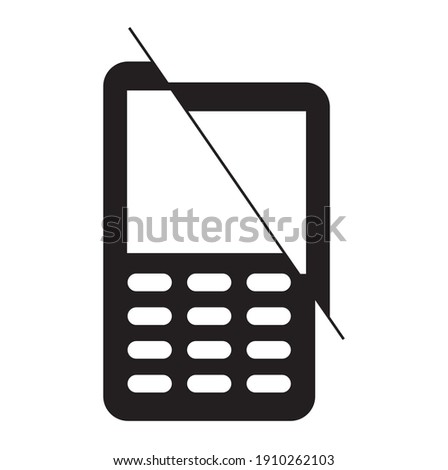 Telephone icon illustration isolated vector sign symbol