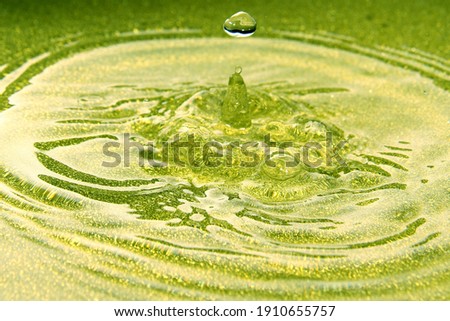 Close up of water splash