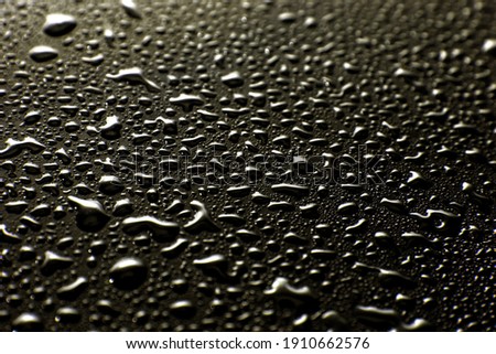Macro of water droplet texture