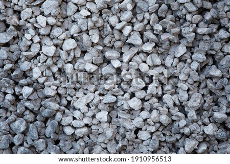 background decorative stone wall with small pebbles
