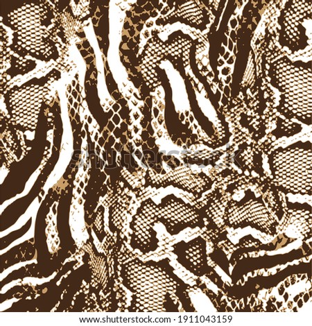 Snake skin pattern texture repeating seamless monochrome Texture snake. Fashionable print