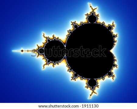 Simply a classic mandelbrot fractal Royalty-Free Stock Photo #1911130