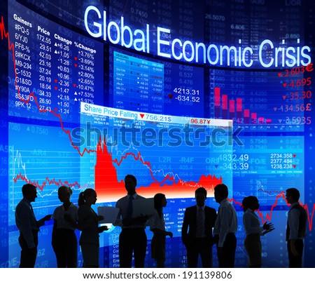 Global Economic Crisis Royalty-Free Stock Photo #191139806