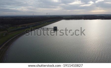 Grafham water picture from drone