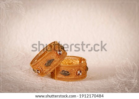 bangles for bride Indian wedding  Royalty-Free Stock Photo #1912170484