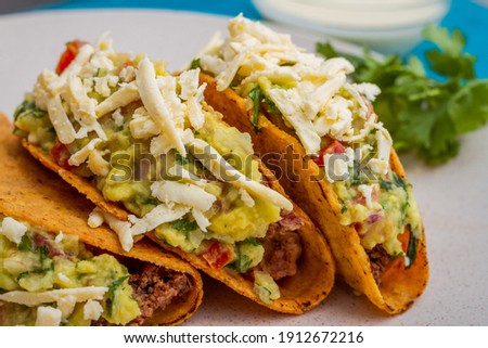 
Delicious and nutritious Mexican tacos