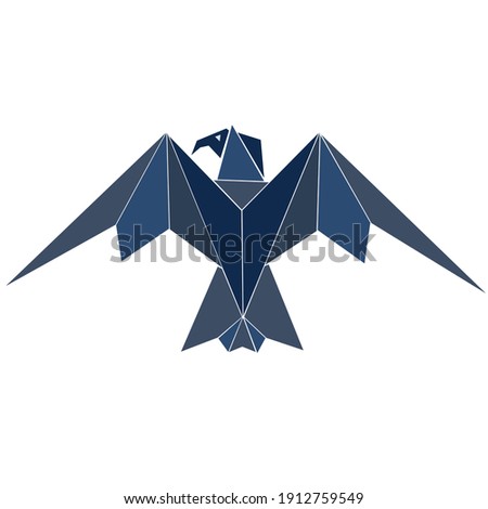 Eagle icon graphic illustration web