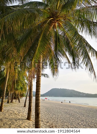 A view of Patong beach 2021