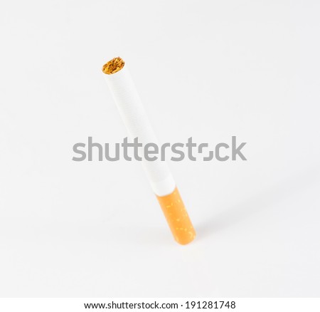 cigarette isolated on a white background