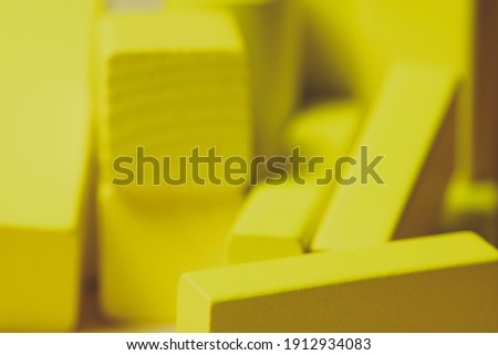 abstract colors and shapes. volume background yellow color